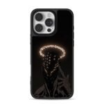 Dark man with rune halo script Phone Case for iPhone 11-17 & Samsung Galaxy S24-S26