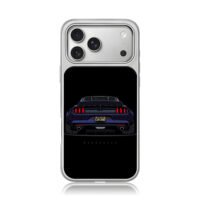 Dark Mustang GT rear LUVCRWD iPhone 17 Pro Max Electroplated Silver Case1