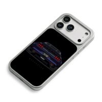 Dark Mustang GT rear LUVCRWD iPhone 17 Pro Max Electroplated Silver Case2