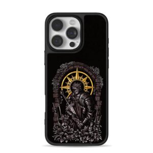 Dark Souls Soul of Cinder Art Phone Case for iPhone 11-17 & Samsung Galaxy S24-S26