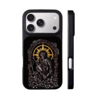 Dark Souls Soul of Cinder Art iPhone 17 Pro Max Black Case