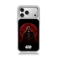 Darth Vader Death Star Rogue One iPhone 17 Pro Max Electroplated Silver Case1