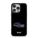 Datsun 240Z blue JDM with text iPhone 16 Pro Max Black Case
