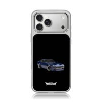 Datsun 240Z blue JDM with text iPhone 17 Pro Max Electroplated Silver Case1