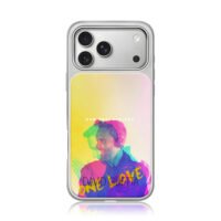 David Guetta One Love men art iPhone 17 Pro Max Electroplated Silver Case1