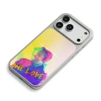 David Guetta One Love men art iPhone 17 Pro Max Electroplated Silver Case2