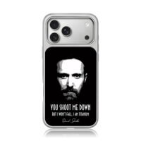 David Guetta Titanium song art iPhone 17 Pro Max Electroplated Silver Case1