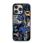 DC Nightwing Batman comic collage iPhone 16 Pro Max Black Case