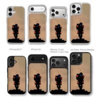 Death Stranding 2 sam on beach Chris Brown Phone Case Black Electroplated Silver For Iphone 11 To 17