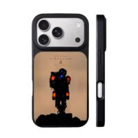 Death Stranding 2 sam on beach iPhone 17 Pro Max Black Case