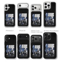 Deimos Masked Rainbow Six art Chris Brown Phone Case Black Electroplated Silver For Iphone 11 To 17