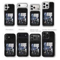 Deimos Rainbow Six masked operator Chris Brown Phone Case Black Electroplated Silver For Iphone 11 To 17
