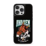 Demon oni mask on skull awaken Phone Case for iPhone 11-17 & Samsung Galaxy S24-S26