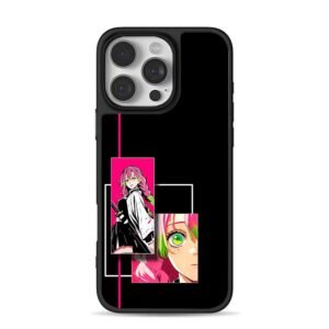 Demon Slayer Mitsuri anime art Phone Case for iPhone 11-17 & Samsung Galaxy S24-S26