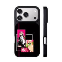 Demon Slayer Mitsuri anime art iPhone 17 Pro Max Black Case