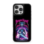 Demon Slayer neon knight demon Phone Case for iPhone 11-17 & Samsung Galaxy S24-S26