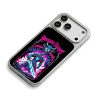 Demon Slayer neon knight demon Phone Case for iPhone 11-17 & Samsung Galaxy S24-S26 - Image 5