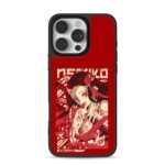 Demon Slayer Nezuko kitsune mask Phone Case for iPhone 11-17 & Samsung Galaxy S24-S26