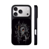 Demon Slayer Rengoku Flame Art iPhone 17 Pro Max Black Case