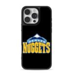Denver Nuggets snow mountain logo iPhone 16 Pro Max Black Case