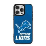 Detroit Lions blue lion logo Phone Case for iPhone 11-17 & Samsung Galaxy S24-S26