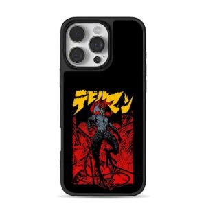 Devilman anime demon art iPhone 16 Pro Max Black Case