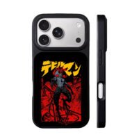 Devilman anime demon art iPhone 17 Pro Max Black Case