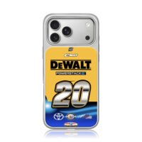 DeWalt 20 NASCAR CBell Toyota iPhone 17 Pro Max Electroplated Silver Case1