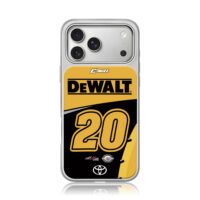DeWalt No20 NASCAR Bell Toyota iPhone 17 Pro Max Electroplated Silver Case1