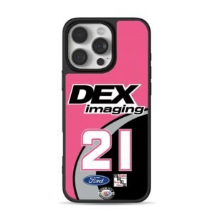 DEX 21 NASCAR Ford Wood Racing Phone Case for iPhone 11-17 & Samsung Galaxy S24-S26
