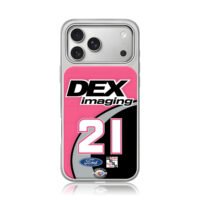 DEX imaging 21 Ford NASCAR iPhone 17 Pro Max Electroplated Silver Case1