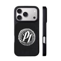 Distressed PJ star monogram iPhone 17 Pro Max Black Case