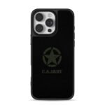 Distressed US Army star logo Phone Case for iPhone 11-17 & Samsung Galaxy S24-S26