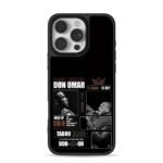 Don Omar music poster graphic Phone Case for iPhone 11-17 & Samsung Galaxy S24-S26