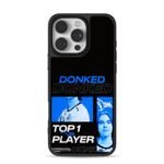 Donk CS2 top1 player blue art Phone Case for iPhone 11-17 & Samsung Galaxy S24-S26