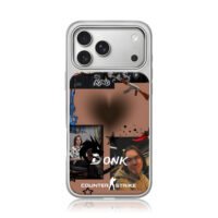 Donk esports cat collage iPhone 17 Pro Max Black Case