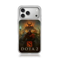 Dota 2 Axe CM Windranger SF iPhone 17 Pro Max Electroplated Silver Case1