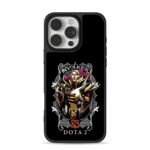 Dota 2 Invoker Karl art Phone Case for iPhone 11-17 & Samsung Galaxy S24-S26