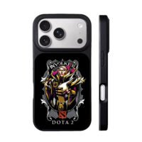 Dota 2 Invoker Karl art iPhone 17 Pro Max Black Case