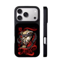 Dota 2 Tusk walrus warrior art iPhone 17 Pro Max Black Case