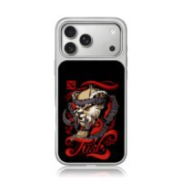 Dota 2 Tusk walrus warrior art iPhone 17 Pro Max Electroplated Silver Case1