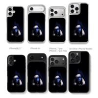 Dota2 Drow Ranger shush sign Chris Brown Phone Case Black Electroplated Silver For Iphone 11 To 17