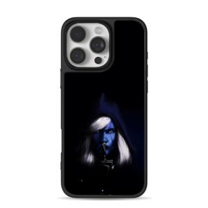 Dota2 Drow Ranger shush sign Phone Case for iPhone 11-17 & Samsung Galaxy S24-S26