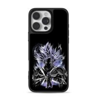 Dragon Ball Goku Ultra Instinct art Phone Case for iPhone 11-17 & Samsung Galaxy S24-S26