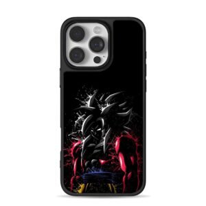 Dragon Ball SSJ4 Goku splatter art Phone Case for iPhone 11-17 & Samsung Galaxy S24-S26
