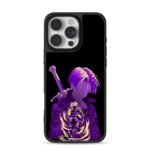 Dragon Ball Trunks purple sword art Phone Case for iPhone 11-17 & Samsung Galaxy S24-S26