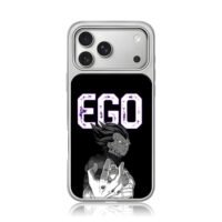 Dragon Ball Vegeta EGO print iPhone 17 Pro Max Electroplated Silver Case1
