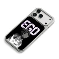 Dragon Ball Vegeta EGO print iPhone 17 Pro Max Electroplated Silver Case2