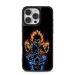 Dragon Ball Vegeta fire trio Phone Case for iPhone 11-17 & Samsung Galaxy S24-S26
