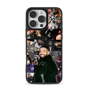 Drake rap star photo collage Phone Case for iPhone 11-17 & Samsung Galaxy S24-S26